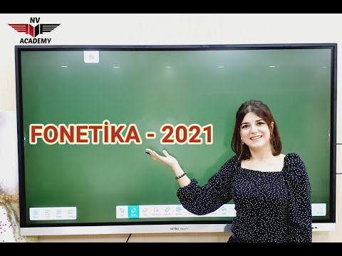 Video: Fonetika Nə üçündür?