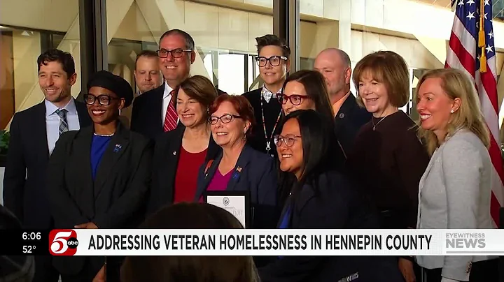 Veteran shows off home as authorities say number of veterans experiencing homelessness is dropping
