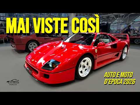Video LE AUTO PIÙ INCREDIBILI di AUTO E MOTO DEPOCA 2026!