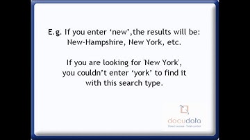 Searches in ActiveWeb FTS 5 70 and future