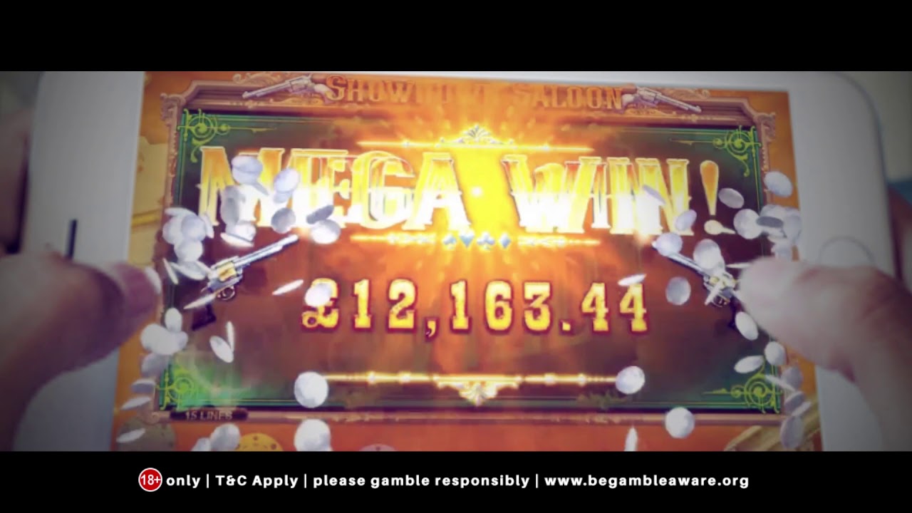 Casino Slots Game Showdown Saloon at Jackpot Mobile Casino