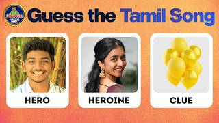 🎵 Guess The Tamil Songs by Hero, Heroine & Clue | Part - 1 | Kaipulla Quiz 🎤 screenshot 4