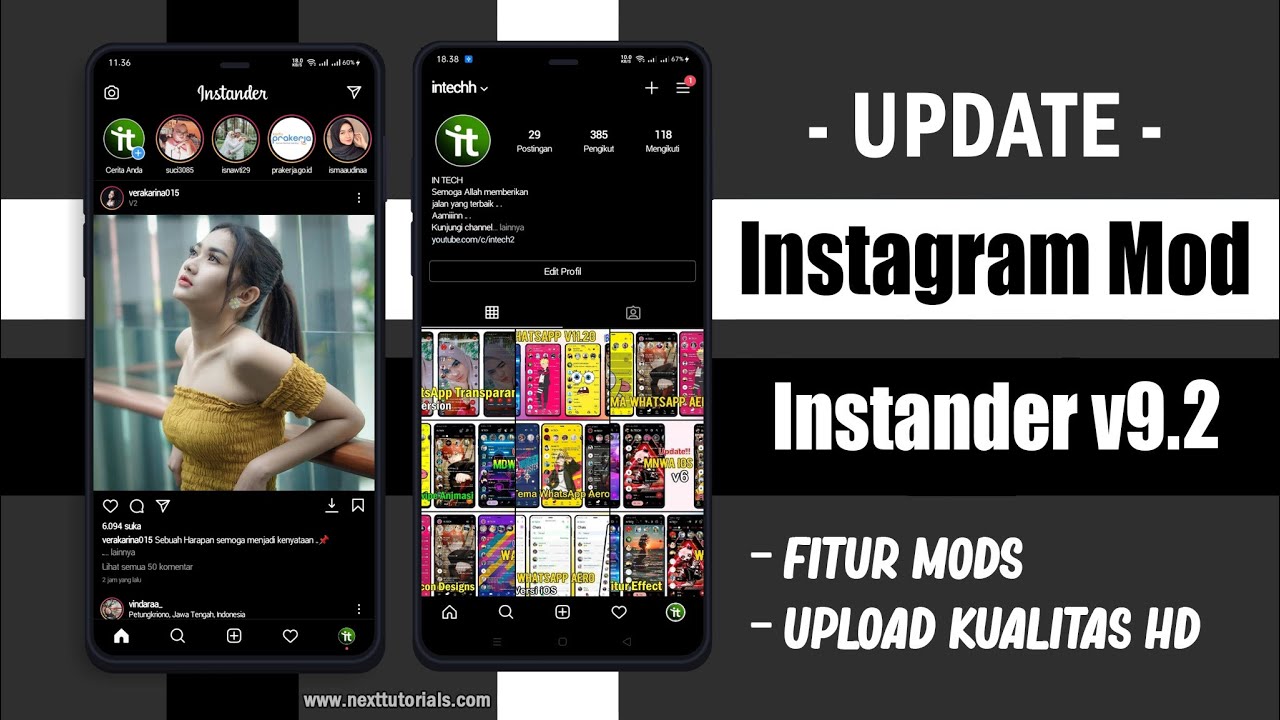 Instander v17.3 New Version Instagram Mod Terbaru 2023 Fitur