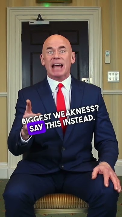 THE WORST WEAKNESS TO SAY IN A JOB INTERVIEW NEVER SAY THIS shorts the-worst-weakness-to-say-in-a-job-interview-never-say-this-shorts
