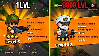 MAX LEVEL in WW2 Defense - Merge Frontline Gameplay screenshot 3