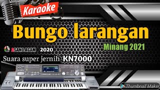 Minang long karaoke songs - flower prohibition of asano religion KN7000