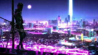neon samurai cyberpunk night city 4k live wallpaper
