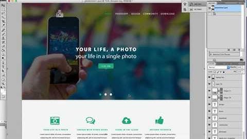PSD to BootStrap, Adding our Slider Carousel Tutorial For Beginners #7