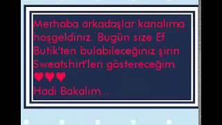 Ucuz Ve Güzel Sweatshirtler - Ef Butik