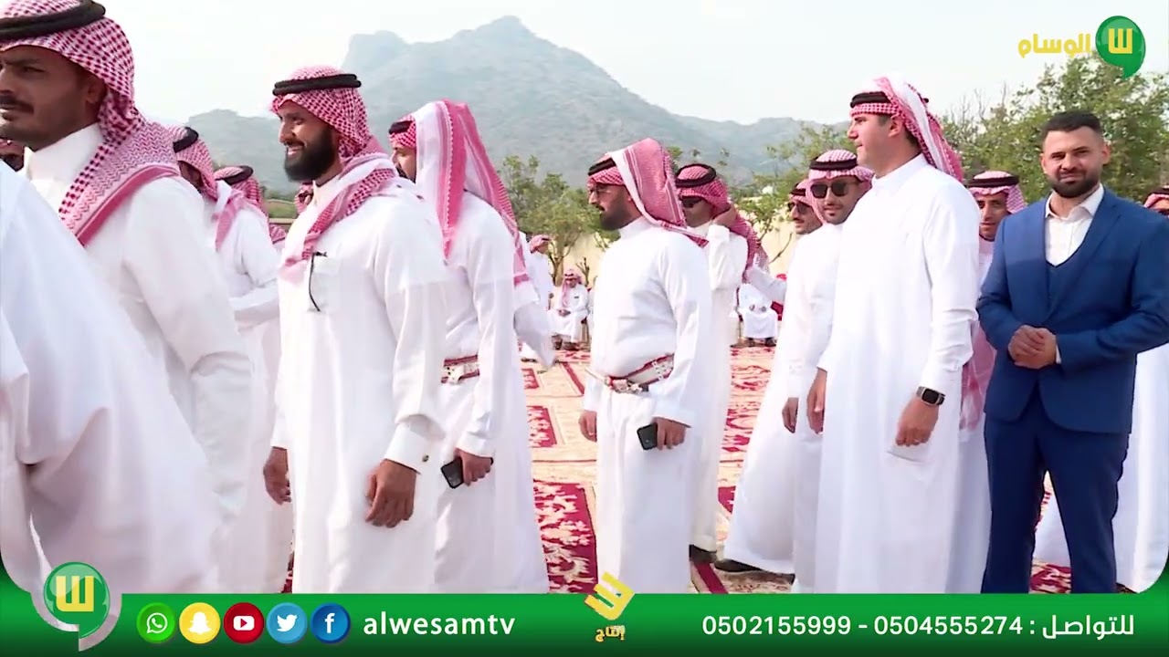 حفل زواج المهندس سلطان بن فايز القحاز آل بهيش الشهري الجزء الأول