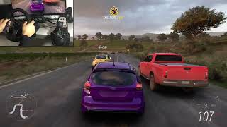 Ford Focus Rs MK3 - 450hp | Race With Megane (Steering + Wheel) Forza Horizon 5
