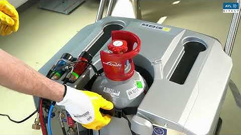 Airco service unit VAS 581 009 02: flessen vervangen NL