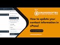 How to Update Your Contact Information in Cpanel With Orange Soft BD