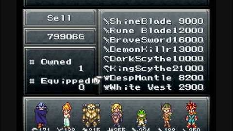 Chrono TriggerR Part 84 Optionals