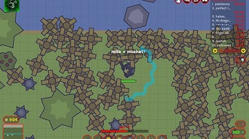 moomoo.io playing with new hack 2020 DeAtHMod