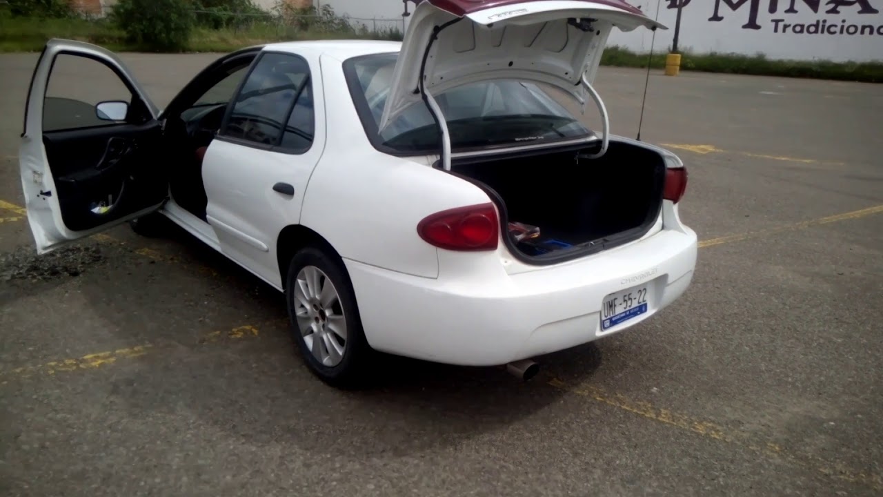 Cavalier 2003 Ecotec cherry bomb exhaust (stock air filter)