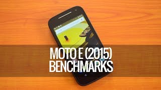 Moto E (2015) Benchmarks