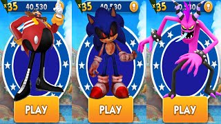 Sonic Dash - EXE Sonic Halloween character vs All Bosses Gameplay screenshot 4