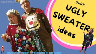 Ugly Sweaters don t have to be complicated the total DIY