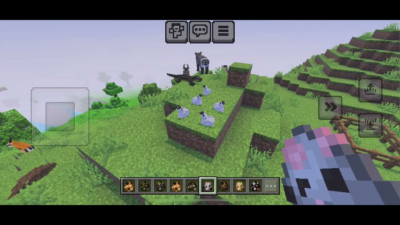 Criando animais de “ycreatures savanna “ no Minecraft