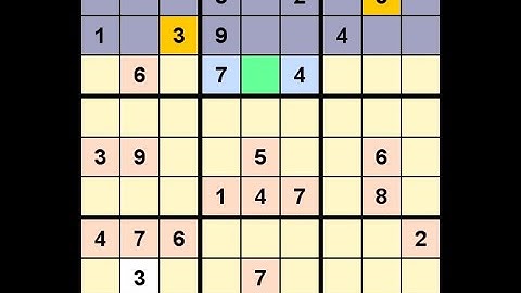 How to Solve New York Times Sudoku Hard July 13, 2022