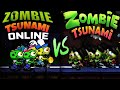 Zombie Tsunami VS Zombie Tsunami ONLINE review gameplay 