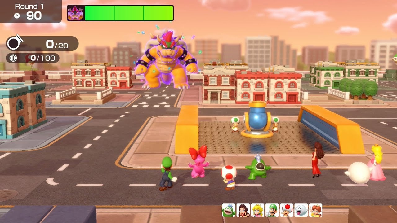 Super Mario Party Jamboree // Bowser Kaboom Squad (Bomber Bills - Birdo) - Walkthrough