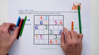 4  Sınıf 1  Kitap 03 Sudoku 4K screenshot 4