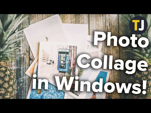 Video: How To Easily Create A Photo Collage On Your Computer