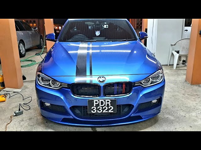 How to install The M Performance Racing Stripe on a BMW - YouTube