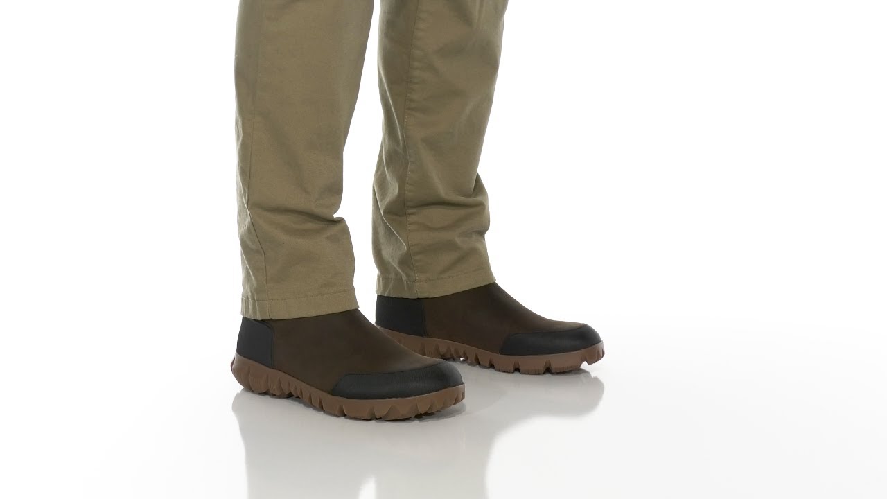 Bottes Bogs Arcata Urban En Cuir Chocolat Taille US 11.5 / EU 44.5 - Imperméables, Antimicrobiennes, Neuf Avec Emb.