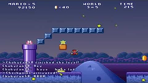 Mario Forever The Lost map World 3 walkthrough (by Cant Sleep)