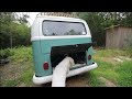 71 VW bus carburetor replacement / Engine bay cleaning