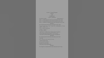 BA/BSC Sem. 6th Mathematics Question Paper CBCS Pattern Jammu University