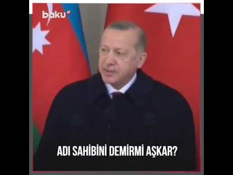 Recep Tayyip Erdoğan - Aras Türküsünün Sözlerini Okuyor 🇹🇷🇦🇿
