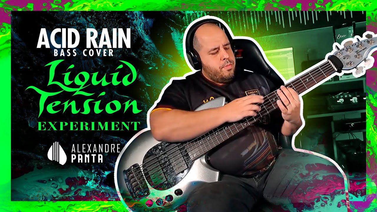 Liquid Tension Experiment / Acid Rain (Bass Cover)