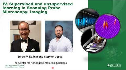 ML-4: Supervised and unsupervised learning in Scanning Probe Microscopy Imaging