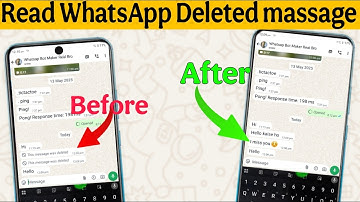 How to Read Deleted WhatsApp Messages (No App Needed!)