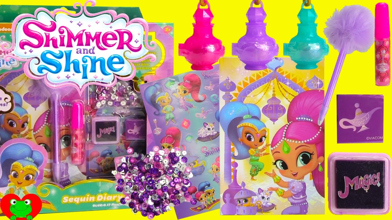 Shimmer And Shine Makeup Kit.