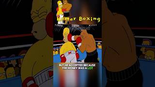 Homer Became a Boxer🤣🤣 | #cartoon #thesimpsons #simpsons