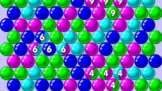 Bubble Shooter Gameplay | Bubble Shooter game level 452 | Bubble Shooter Android Gameplay New Update