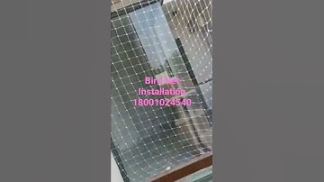 #birdnet cover your Balcony get relief to unwanted birds problem call 18001024540 #antibirdnet #net