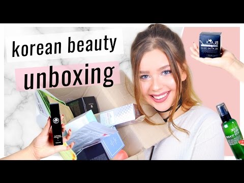 XXL KOREA BEAUTY HAUL UNBOXING #trendspiration
