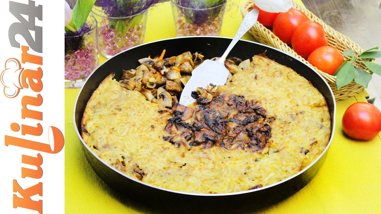 Kartoffelauflauf mit Champignons vegetarisch - YouTube