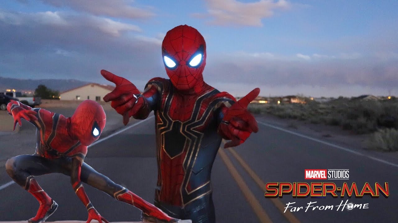 Real Life Iron Spider-Man Suit With Glowing Lenses (Spider-Man No Way Home)  - Youtube
