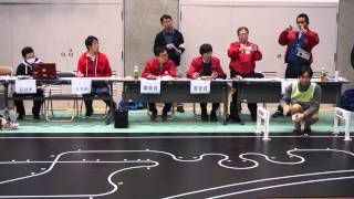 2014 Japan Robotrace contest, Final, Champion CartisX04 by Hirai San from Japan
