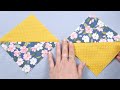 PATCHWORK BLOCK COLORFUL AND VERY EASY AND QUICK SEWING FOR BEGINNERS