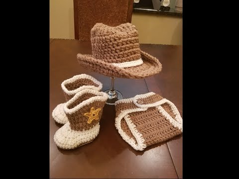 How cowboy boots/ Botas vaqueras crochet - YouTube