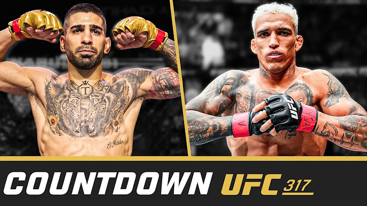 UFC 317 Countdown - Topuria vs Oliveira