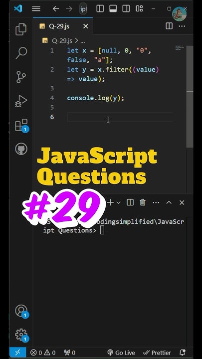 #29 : JavaScript Questions Series #coding #webdevelopment # ...